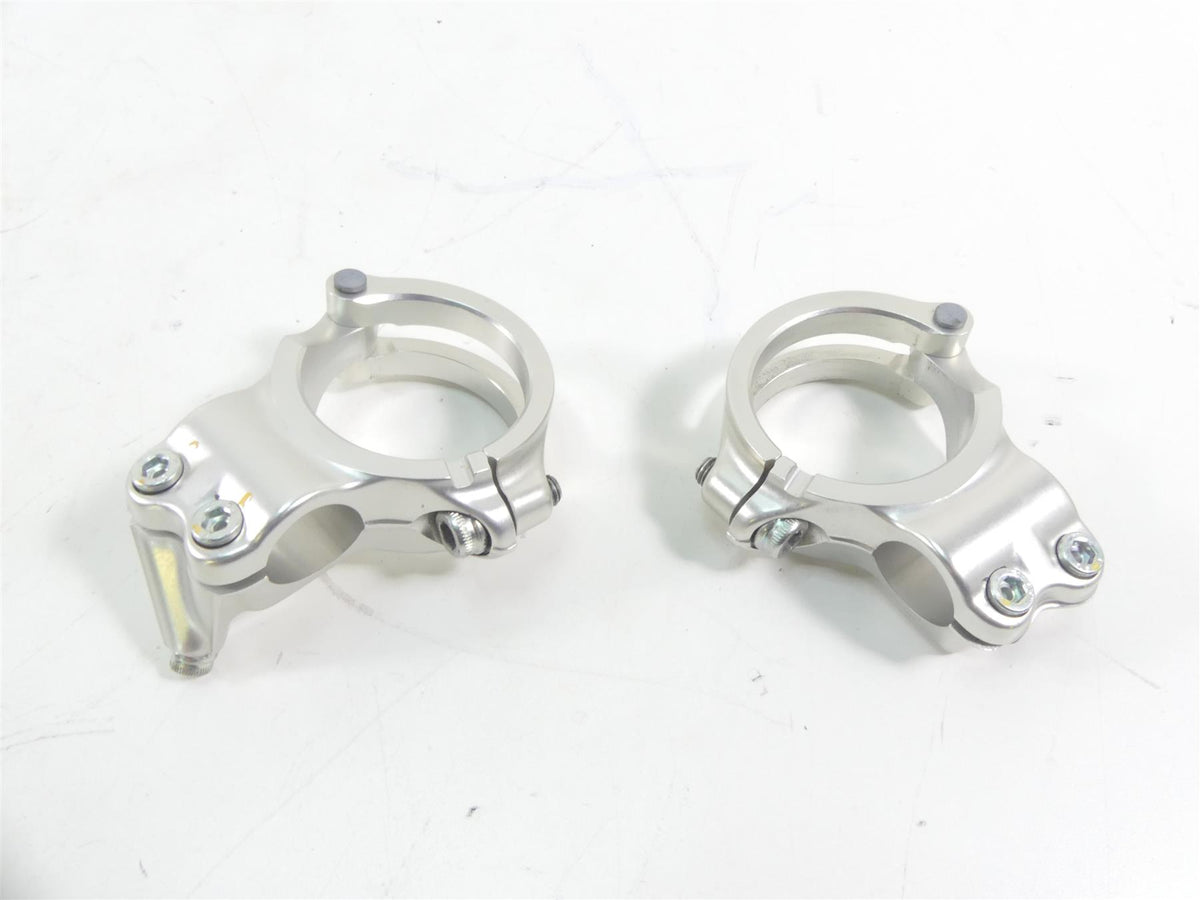 2020 Ducati Panigale V2 Clip On Handlebar Clamp Set 53mm 36011621AA 36011601AA {{ shop.shopifyCountryName }} - Mototech271