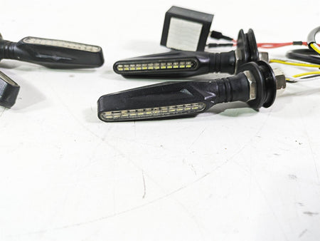 Universal Motorcycle Led Front Rear Blinker Turn Signal Set {{ shop.shopifyCountryName }} - Mototech271