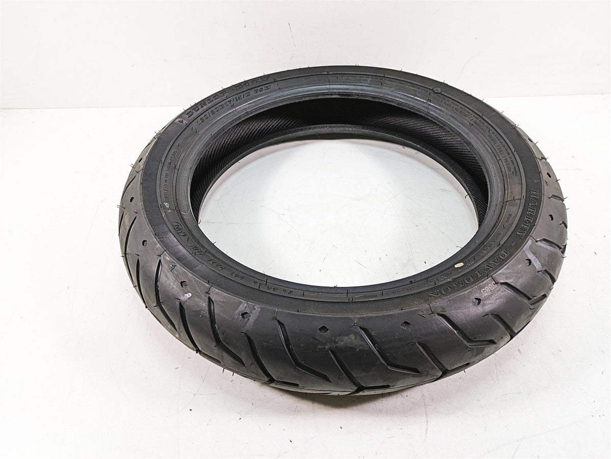 Used Front Motorcycle Harley Tire Dunlop D408F 130/80B17 DOT5121 627505 {{ shop.shopifyCountryName }} - Mototech271