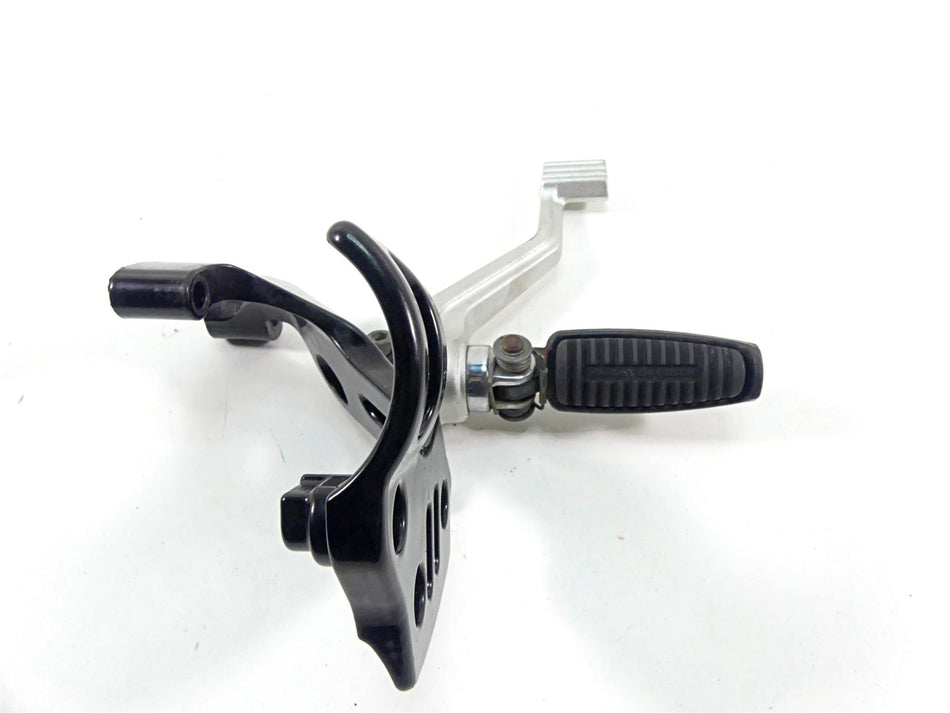 2009 Harley XR1200 Sportster Right Foot Peg Bracket & Brake Pedal Set 51045-08 {{ shop.shopifyCountryName }} - Mototech271