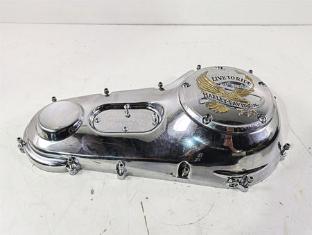 2004 Harley Softail FLSTF Fat Boy Outer Primary Drive Clutch Cover 60506-99 {{ shop.shopifyCountryName }} - Mototech271