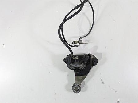 2008 Harley FLSTC Softail Heritage Rear Brake Caliper + Bracket & Line 40908-08 {{ shop.shopifyCountryName }} - Mototech271