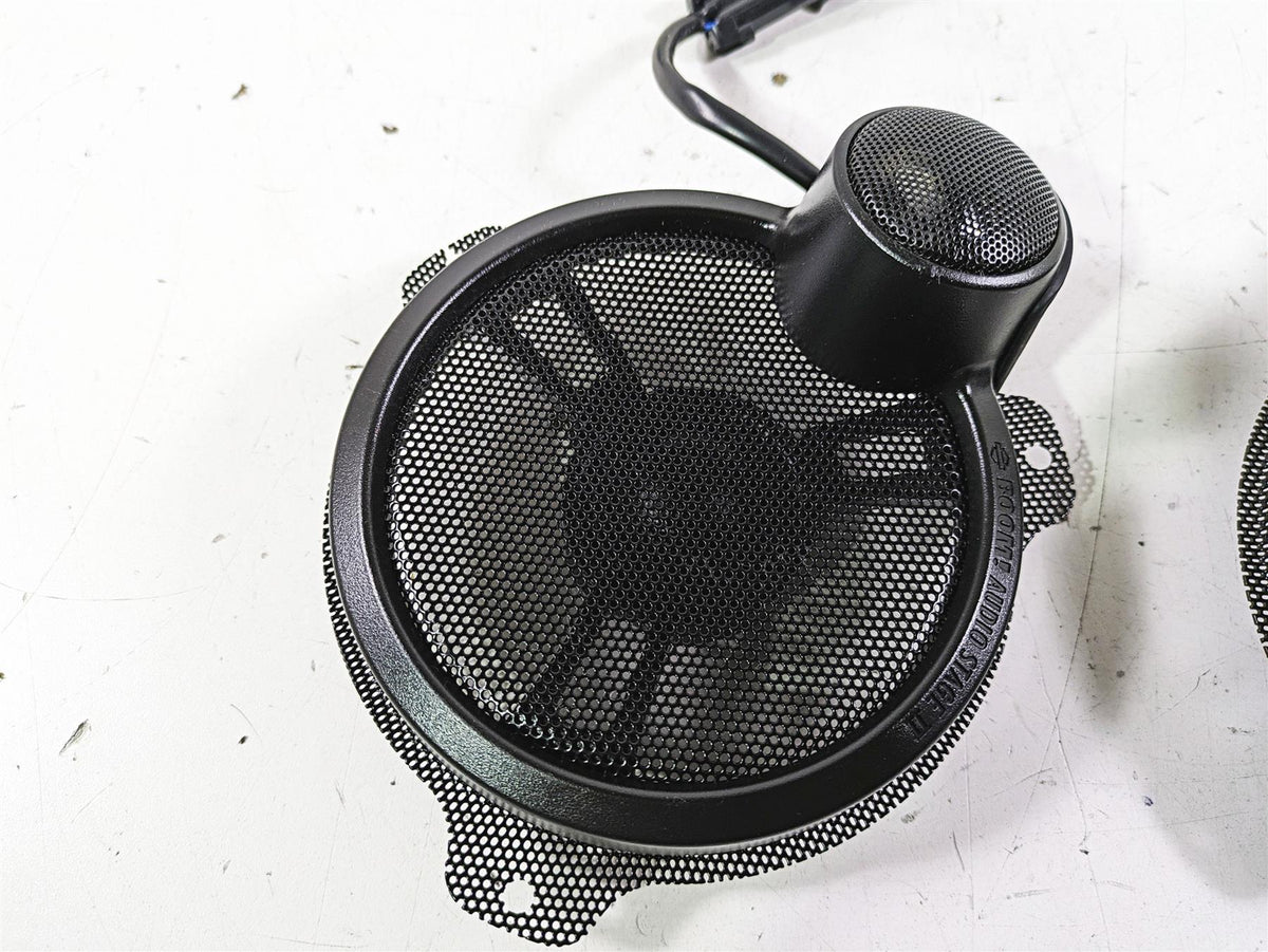2015 Harley Touring FLHXS Street Glide Boom Audio Stage II Speaker Set 76000955 {{ shop.shopifyCountryName }} - Mototech271