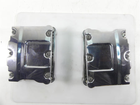 2005 Harley Touring CVO FLHTC SE Electra Glide Rocker Box Chrome Cover 17571-99 {{ shop.shopifyCountryName }} - Mototech271