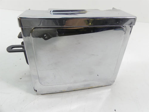 2005 Harley FXDWGI Dyna Wide Glide Right Battery Tray & Chrome Cover 66375-97 | Mototech271
