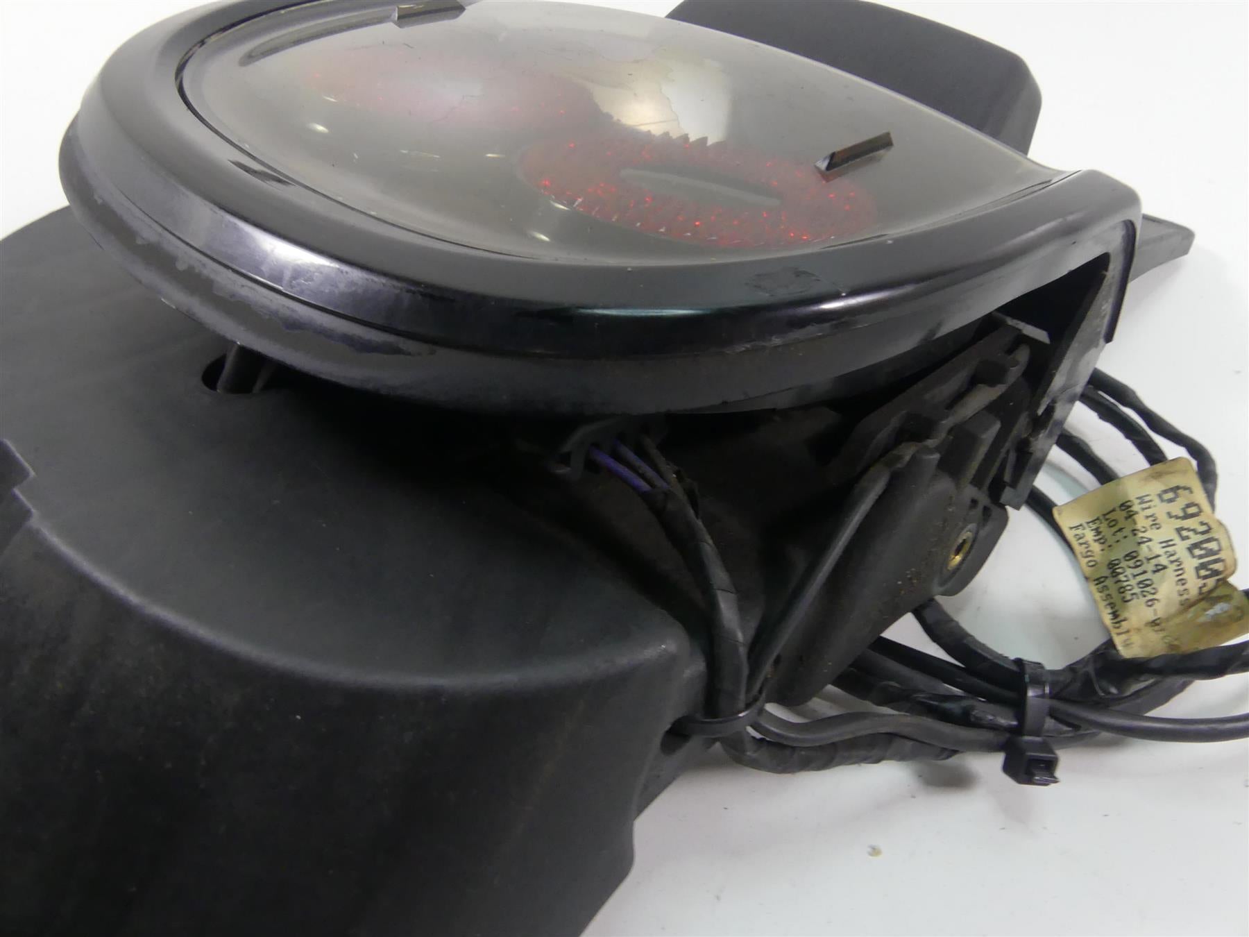 2014 Harley FXDF Dyna Fat Bob Rear Taillight Tail Light & Plate Holder 67900173 {{ shop.shopifyCountryName }} - Mototech271