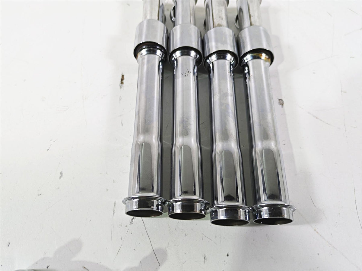 2003 Harley Dyna FXDL Low Rider 100TH Chrome Pushrod Lifter Cover Set 17965-99 {{ shop.shopifyCountryName }} - Mototech271