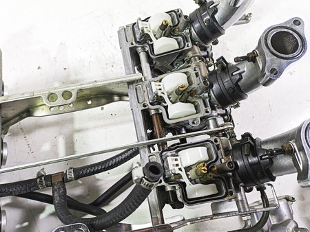 1998 Honda GL1500 Valkyrie Tour Carb Carburetor Set - Clean 16100-MZ0-A00 {{ shop.shopifyCountryName }} - Mototech271