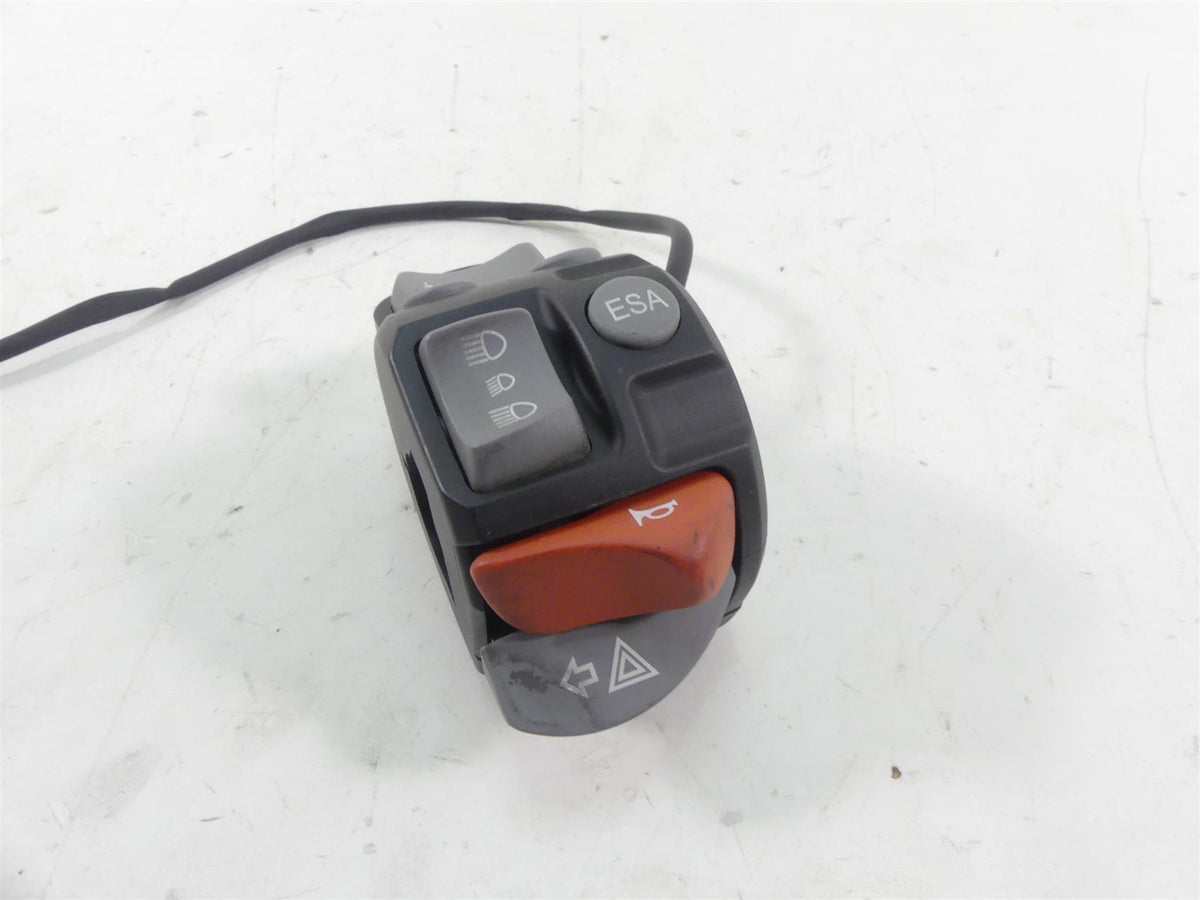 2011 BMW R1200GS K255 Adv Left Esa Abs Asc Light Horn Control Switch 61317704627 {{ shop.shopifyCountryName }} - Mototech271