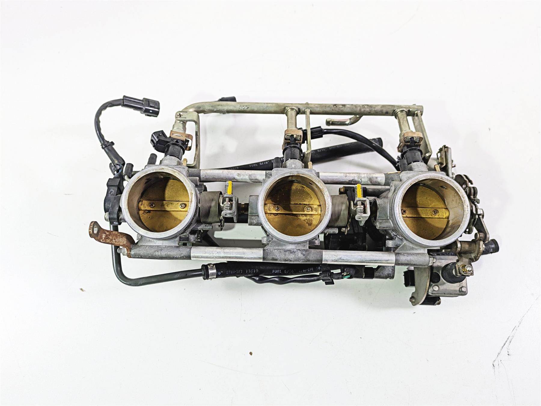 2006 Triumph Rocket 3 Throttle Body Fuel Injection - Keihin Tested T1245100 {{ shop.shopifyCountryName }} - Mototech271