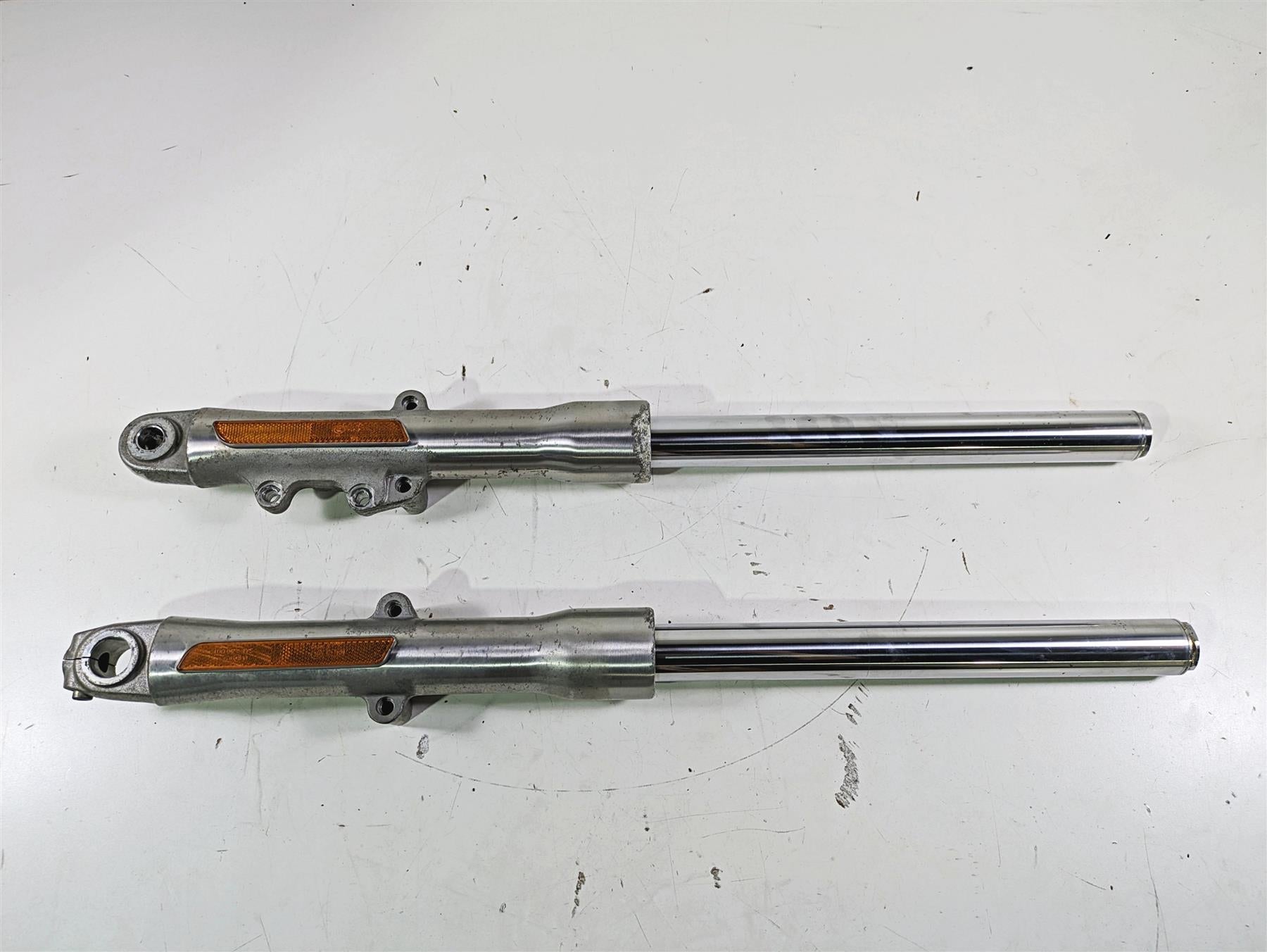 2012 Harley FLD Dyna Switchback Front Fork Leg Set 41mm 45400024 