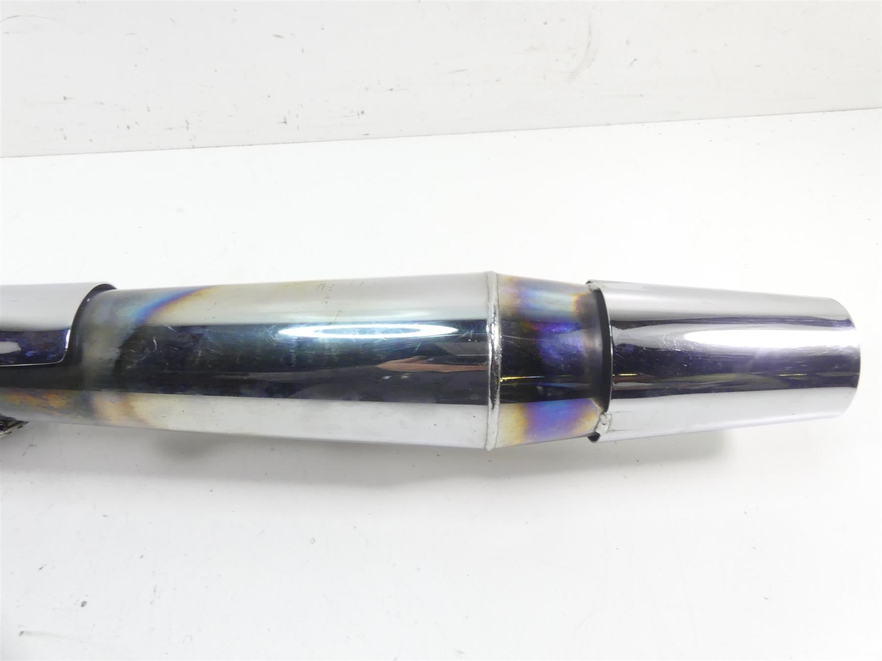 2004 Harley Softail FXSTD SE CVO Deuce 2 in 1 Thunderheader Chrome Exhaust 1057 {{ shop.shopifyCountryName }} - Mototech271