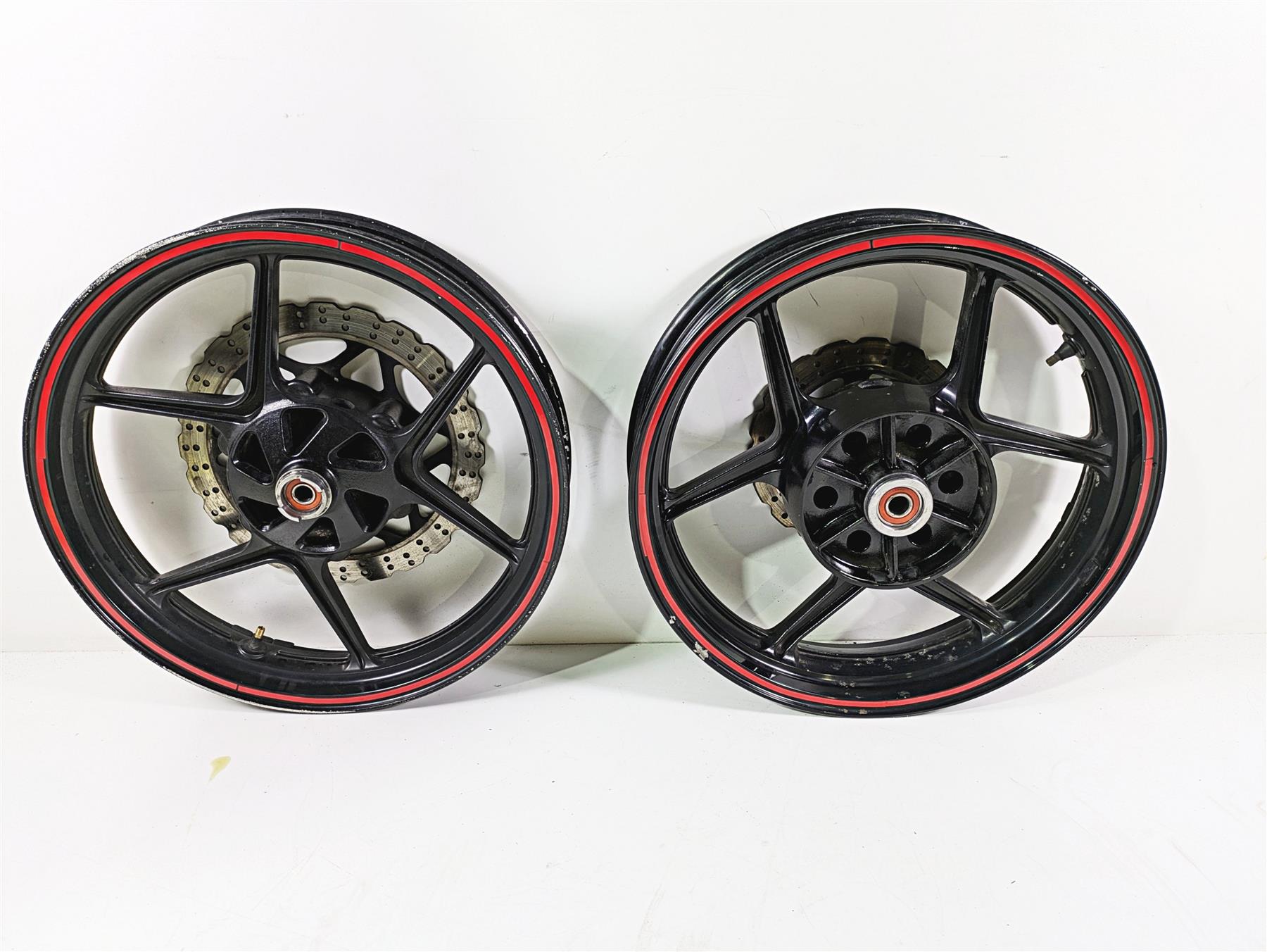 2009 Kawaski EX250 Ninja 250R Front Rear Wheel Rim 41073-0095-QT 41073-0153-QT {{ shop.shopifyCountryName }} - Mototech271
