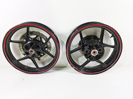 2009 Kawaski EX250 Ninja 250R Front Rear Wheel Rim 41073-0095-QT 41073-0153-QT {{ shop.shopifyCountryName }} - Mototech271
