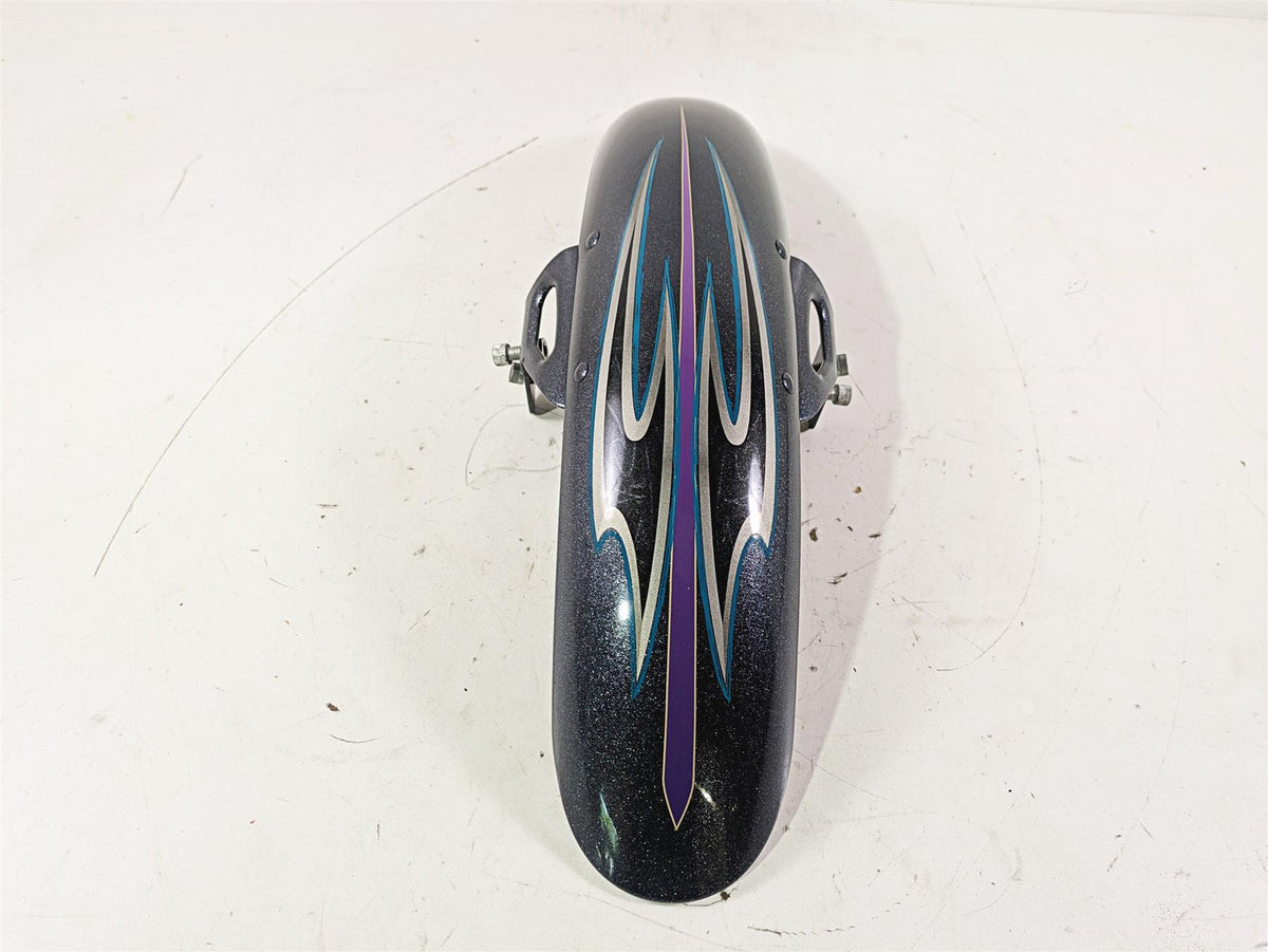 2015 Harley FXDL Dyna Low Rider Front Fender - Black Magic 60139-06B {{ shop.shopifyCountryName }} - Mototech271
