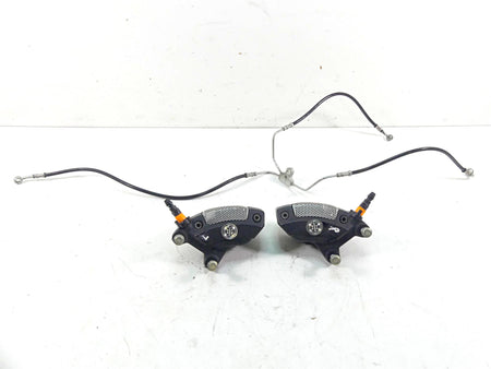 2008 Harley Touring FLHX Street Glide Front Brake Caliper Set 43027-08 44023-08 {{ shop.shopifyCountryName }} - Mototech271