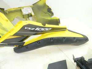 2016 Yamaha YXZ1000 R EPS Body Fairing Side Covers Fuel Tank Set 2HC-F4110