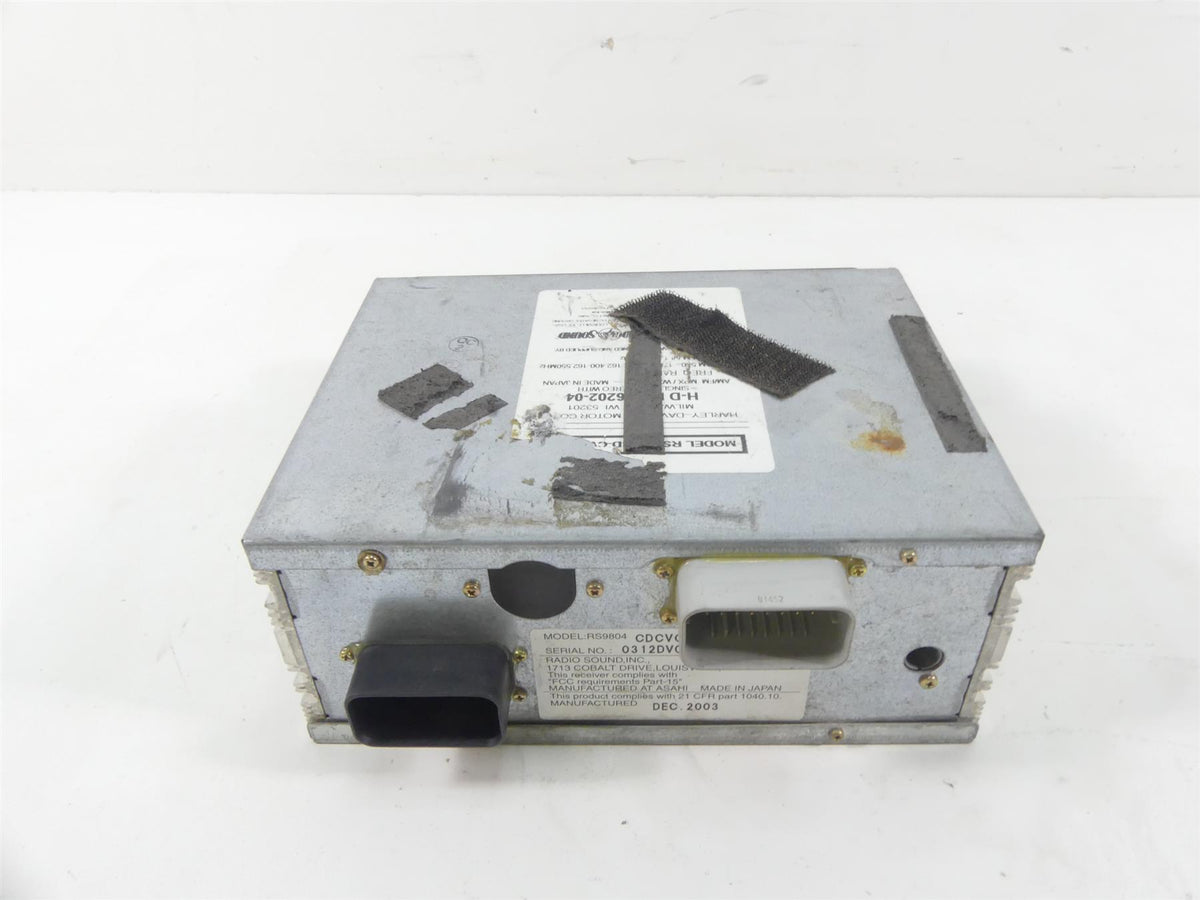 2004 Harley FLHTC SE CVO Electra Glide Tested CD Player Radio Stereo 76202-04 {{ shop.shopifyCountryName }} - Mototech271