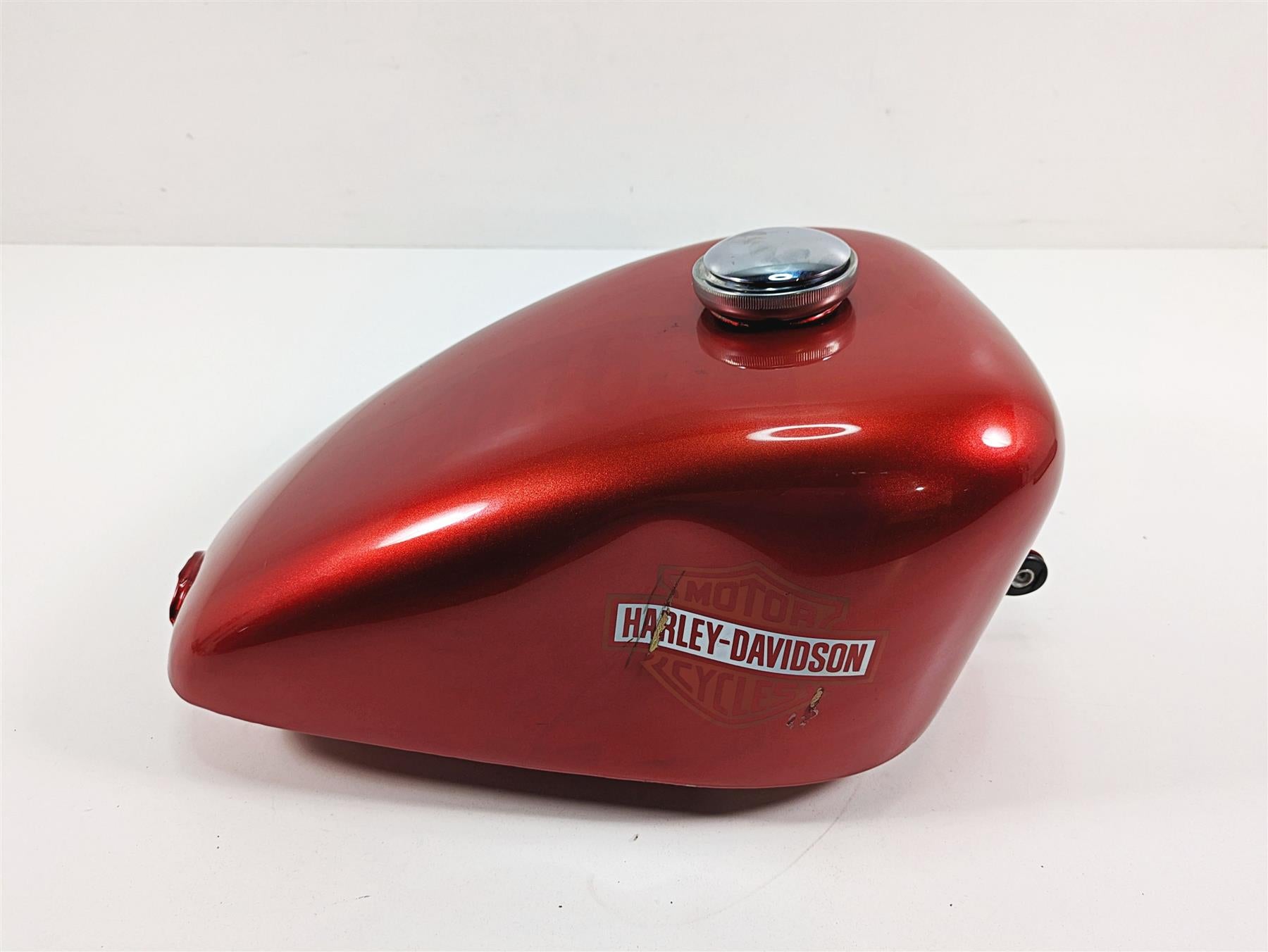 1986 Harley Sportster XLH 883 Fuel Gas Petrol Tank Candy Red