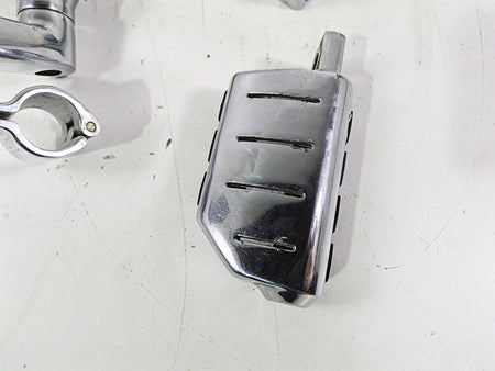 2004 Yamaha XVZ1300 Royal Star Chrome Highway Foot Peg Rest Set FOR PARTS {{ shop.shopifyCountryName }} - Mototech271