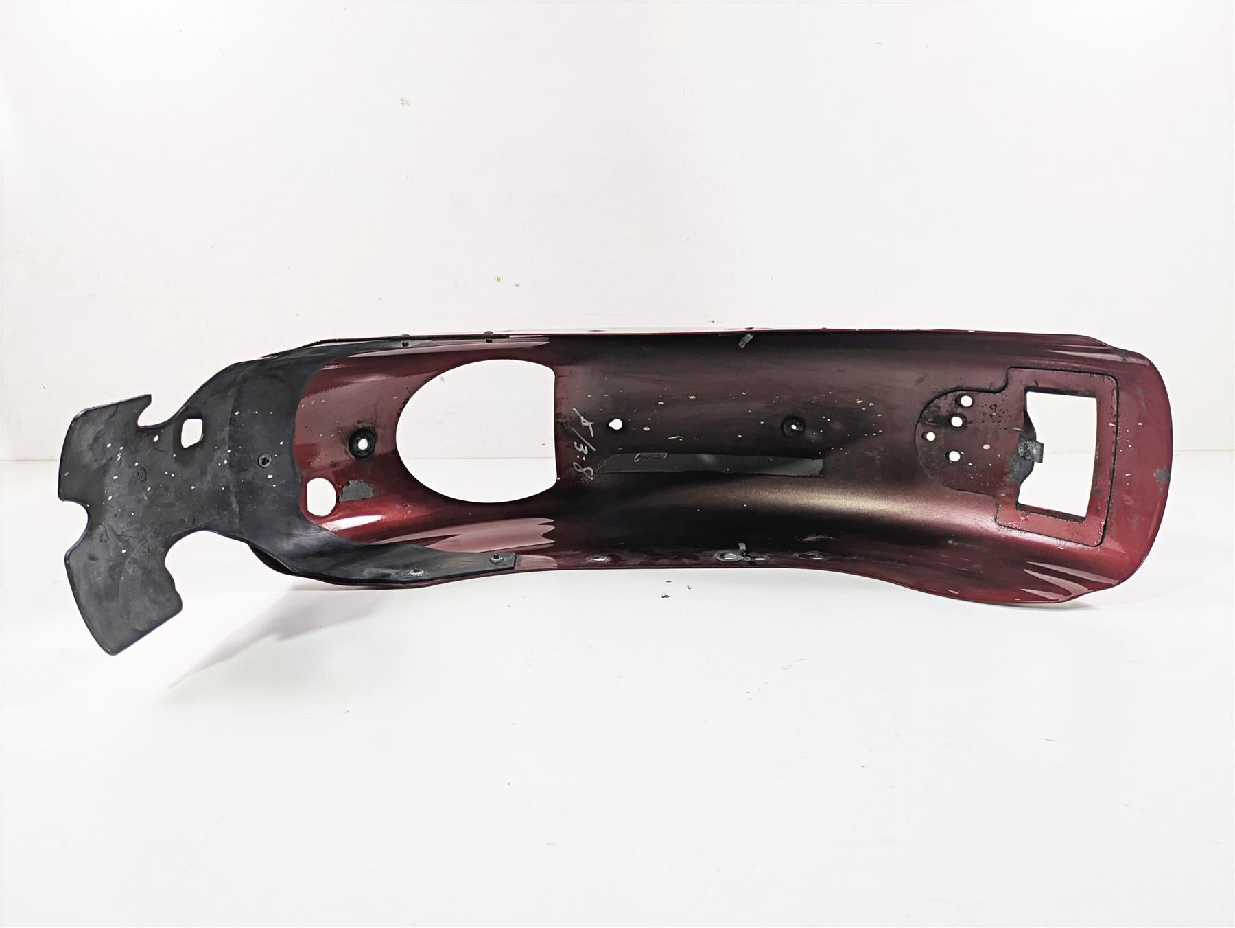 2007 Harley Sportster XL1200 C Rear Fender Fire Red Pearl Silver Stripe 59847-10 {{ shop.shopifyCountryName }} - Mototech271