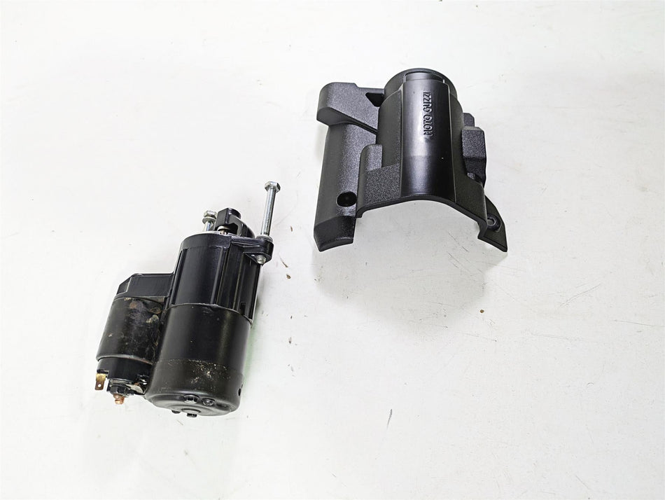 2016 Moto Guzzi Stelvio 1200 8V NTX Engine Starter Motor & Cover GU05730730 {{ shop.shopifyCountryName }} - Mototech271