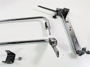 2007 Harley Touring FLHRSE CVO Road King Saddlebag Guards Rail Set 91069-07