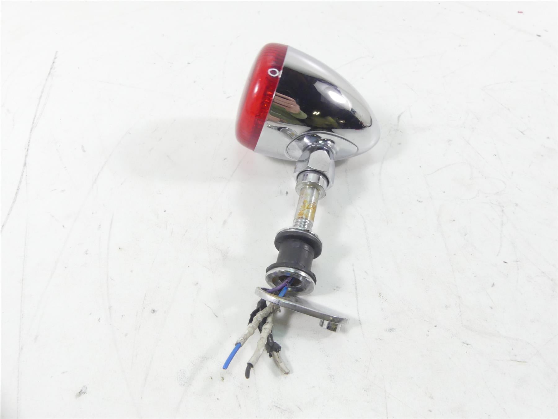 2013 Harley FXDWG Dyna Wide Glide Rear Chrome Blinker Turn Signal 68461-09 {{ shop.shopifyCountryName }} - Mototech271