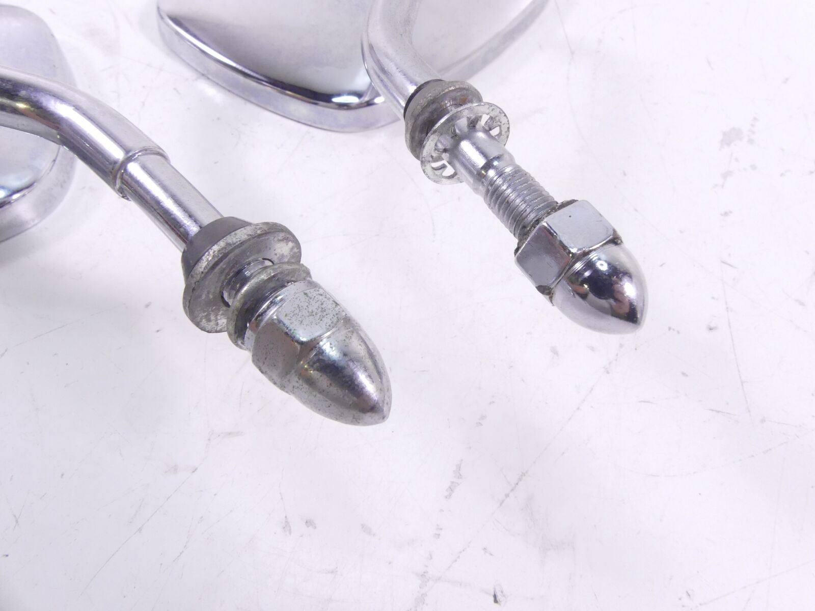 2002 Harley FLSTCI Softail Heritage Left Right Rear View Mirror Set 91875-88A {{ shop.shopifyCountryName }} - Mototech271