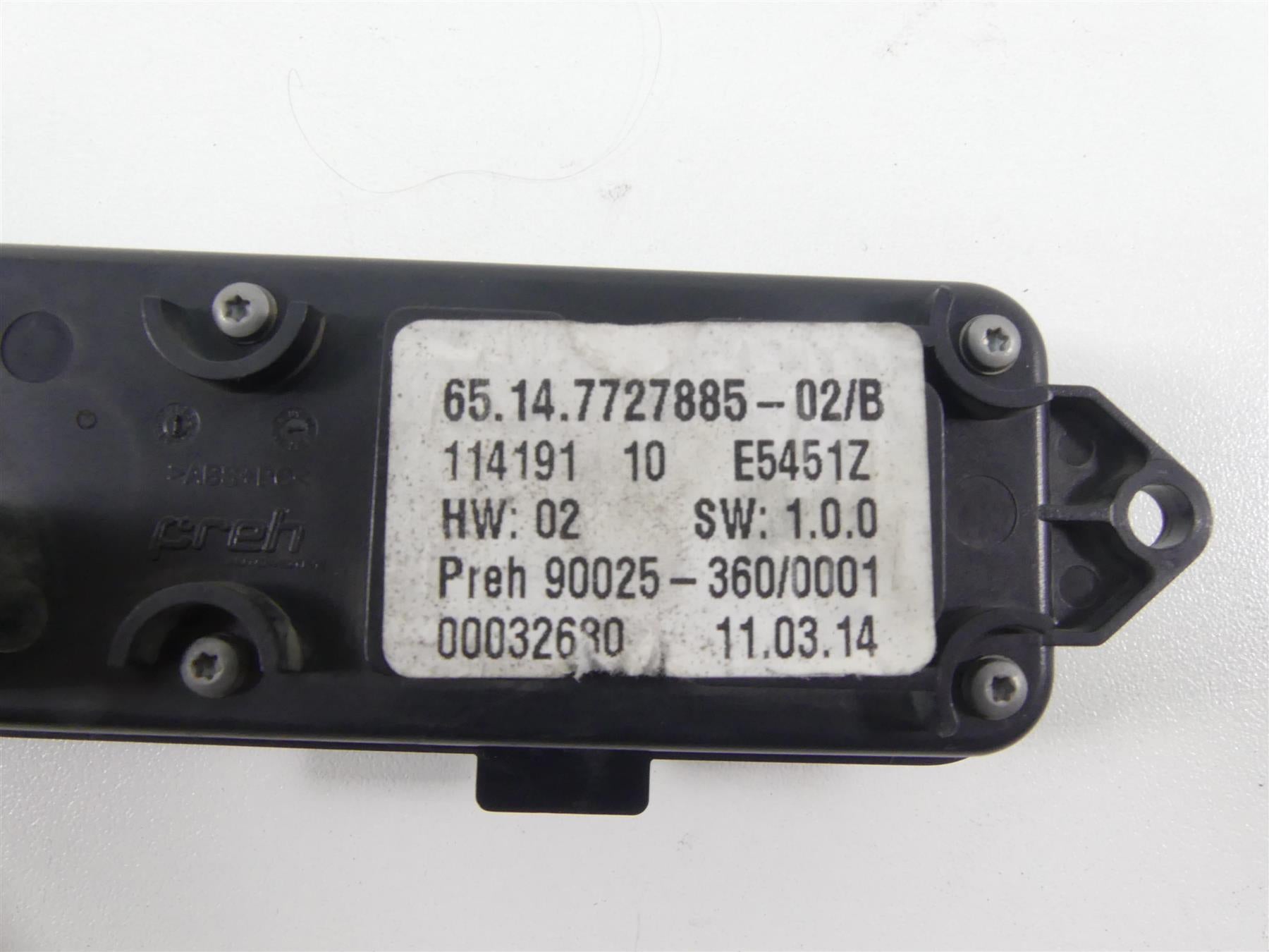 2014 BMW K1600 GTL K48 Audio Source Mode Memory Control Buttons 65147727885 {{ shop.shopifyCountryName }} - Mototech271