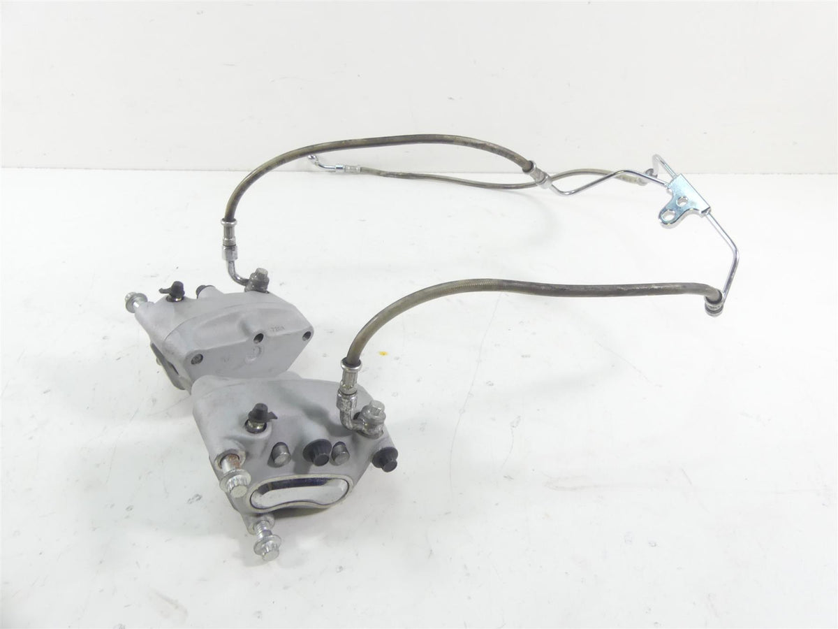 2007 Harley Touring FLHR SE CVO Road King Front Brake Caliper Set 44381-99C {{ shop.shopifyCountryName }} - Mototech271
