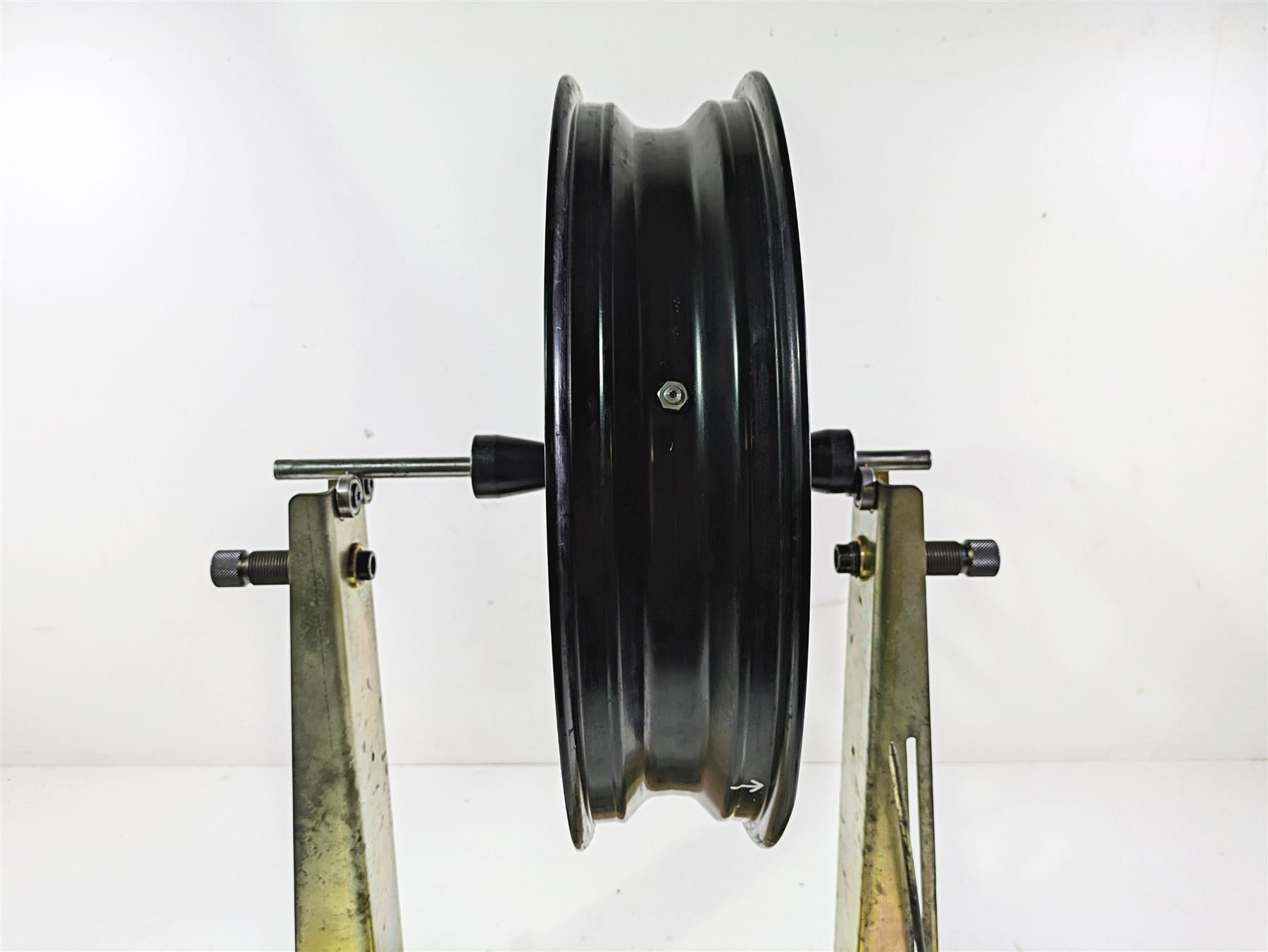 2013 Ducati Hyperstrada 821 Front Wheel Rim 17x3.5 - Dent 50121531AB {{ shop.shopifyCountryName }} - Mototech271