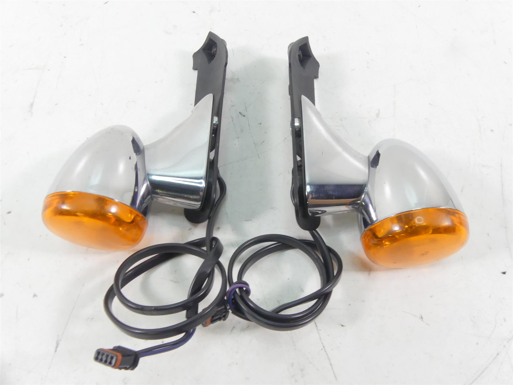 2016 Harley Touring FLTRX Road Glide Front Blinker Turn Signal Set 67800512 {{ shop.shopifyCountryName }} - Mototech271