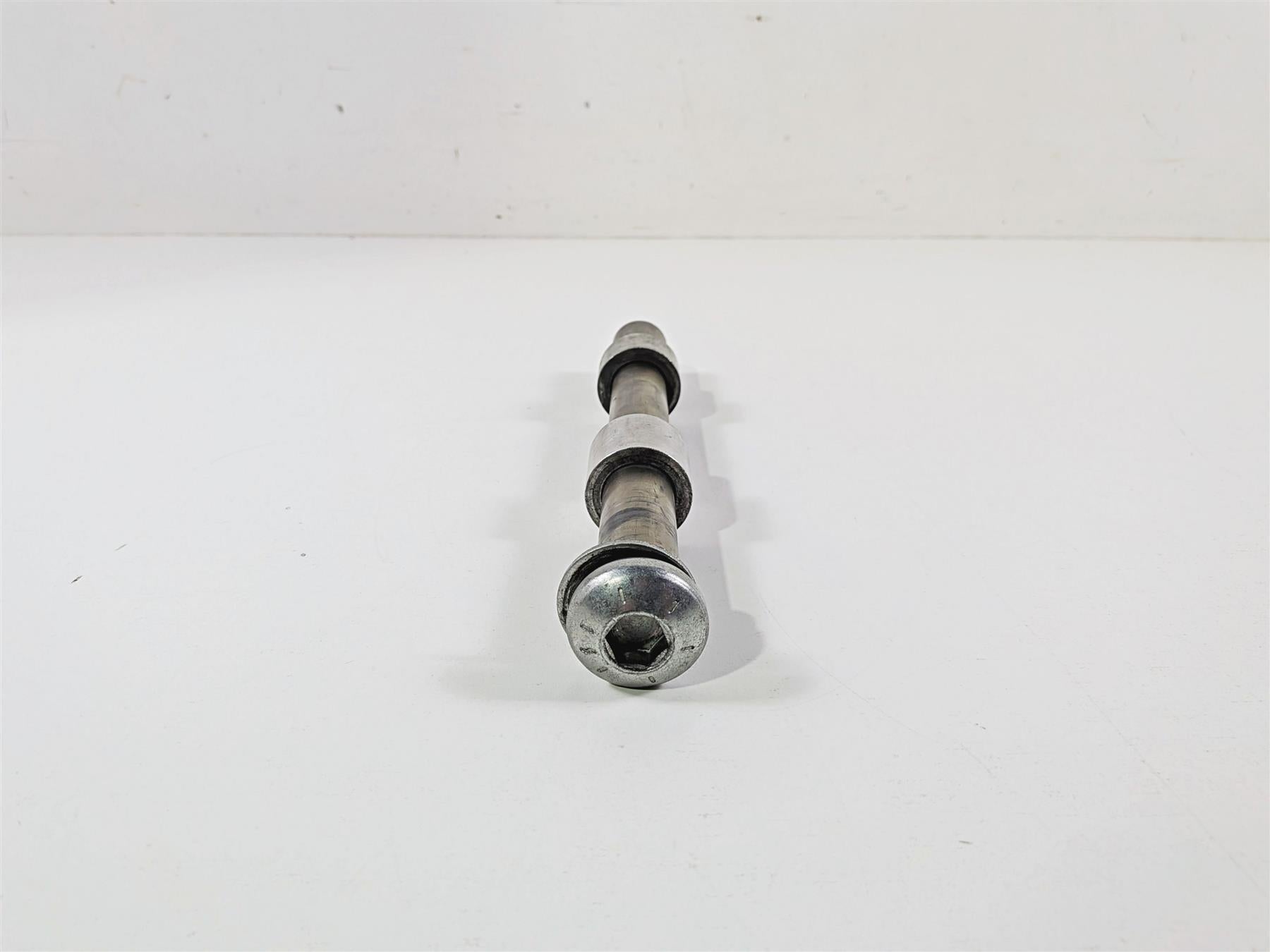 2009 Harley FXCWC Softail Rocker Straight Front Axle Wheel Spindle 41348-08 {{ shop.shopifyCountryName }} - Mototech271