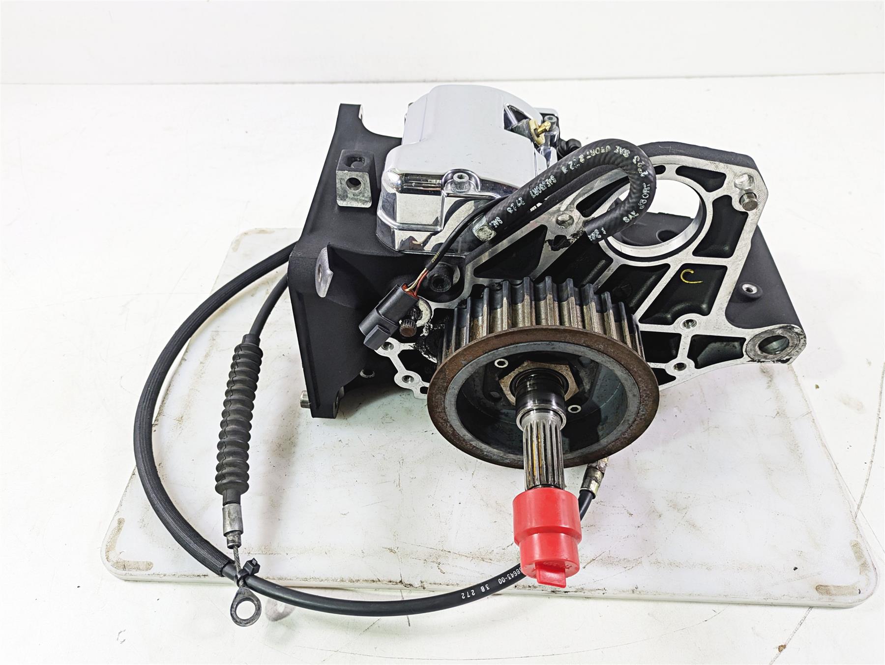 2004 Harley Softail FLSTF Fat Boy 5-Speed Transmission Gear Box 33007-04 {{ shop.shopifyCountryName }} - Mototech271