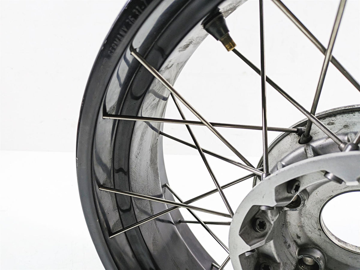 2007 BMW R1200GS K255 Adv 17x4 Rear Wheel Spoke Rim 36317710861 36317696222 {{ shop.shopifyCountryName }} - Mototech271