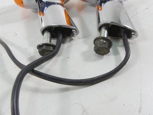 2005 Harley FXDWGI Dyna Wide Glide Rear Chrome Blinker Turn Signal Set 68972-00 | Mototech271