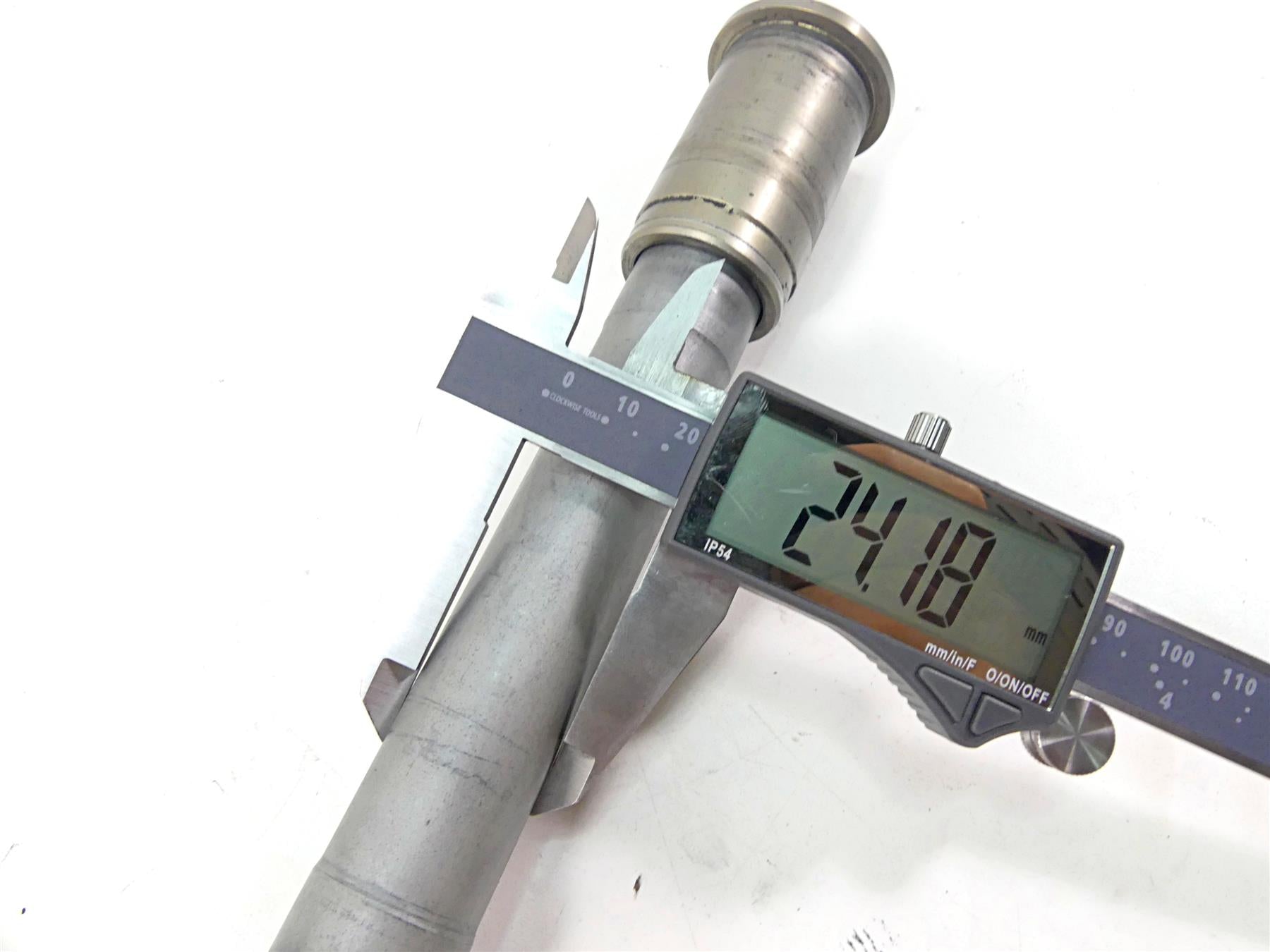 2013 BMW S1000RR K46 Straight Front Axle Wheel Spindle 31427713304 {{ shop.shopifyCountryName }} - Mototech271