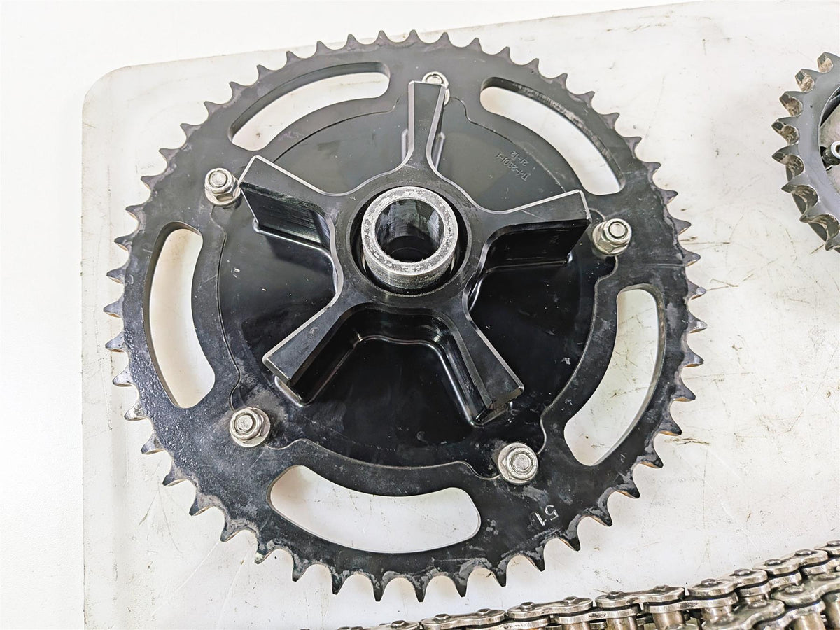 2017 Harley Touring FLHXS Street Glide Trask 51 to 25 Chain 530 Conversion Set TM-2901-1 {{ shop.shopifyCountryName }} - Mototech271