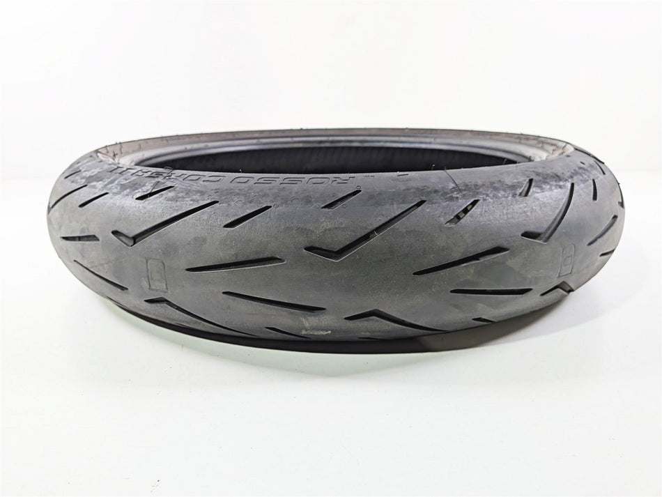 Used Front Motorcycle Tire Pirelli Diablo Rosso Corsa 2 120/70R17 58W DOT1618-Mototech271