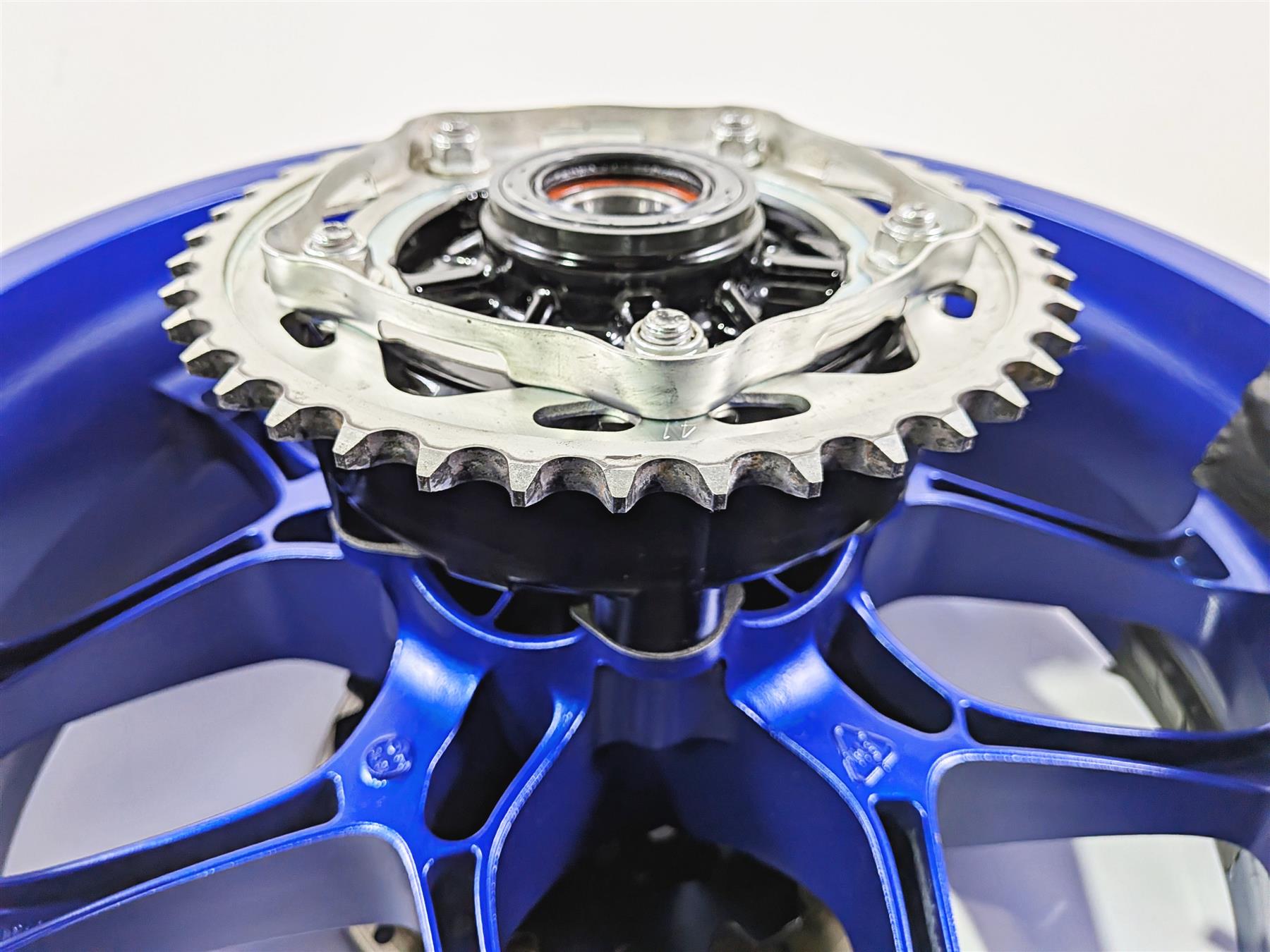 2022 Yamaha YZF R1 R1M RN65 Blue 17x6 Rear Wheel Rim Runout B3L-25338-00-P0-Mototech271