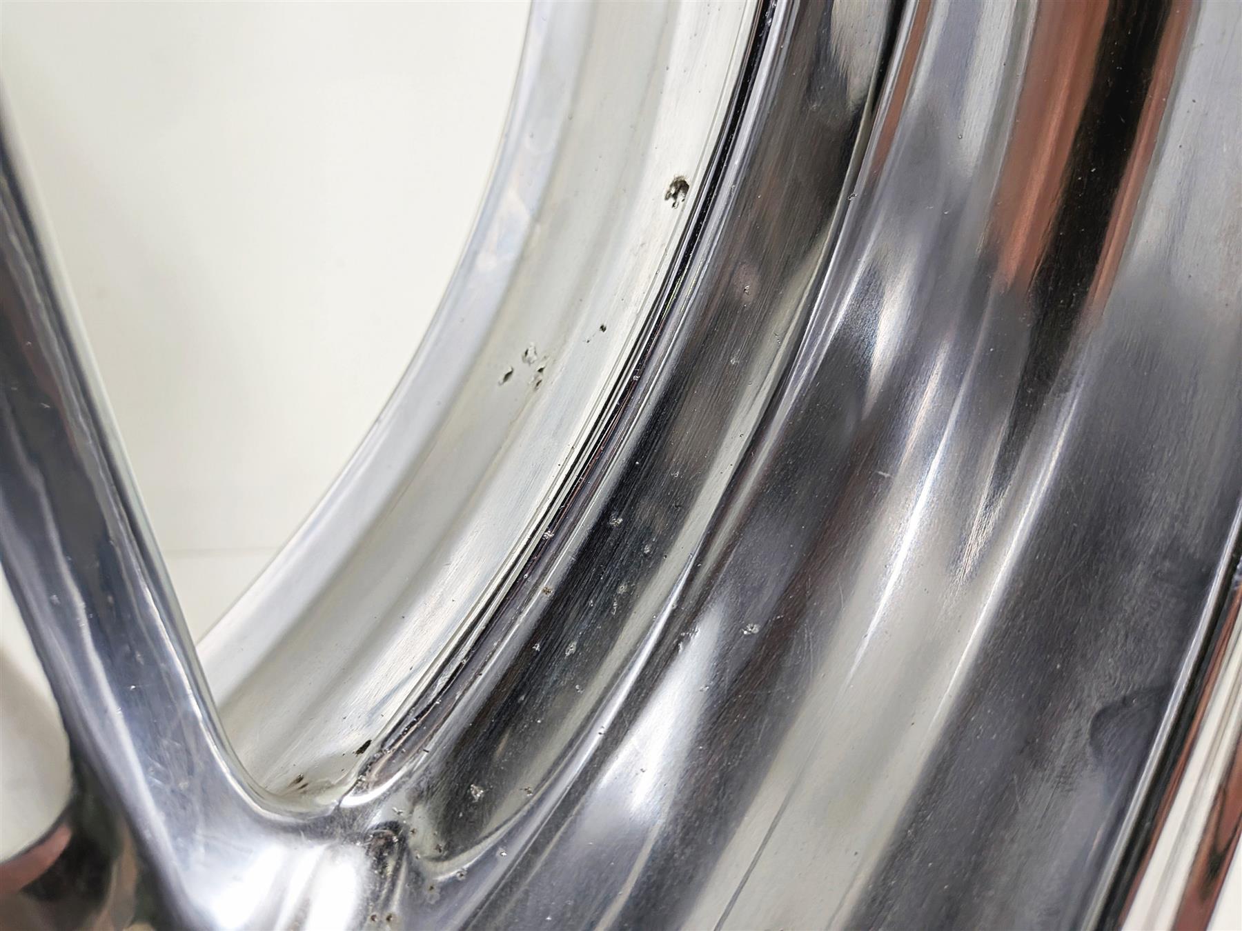 2008 Yamaha YZF R1 RN19 Front Rear Chrome Wheel Rim Set -READ 5VY-25168-00 {{ shop.shopifyCountryName }} - Mototech271