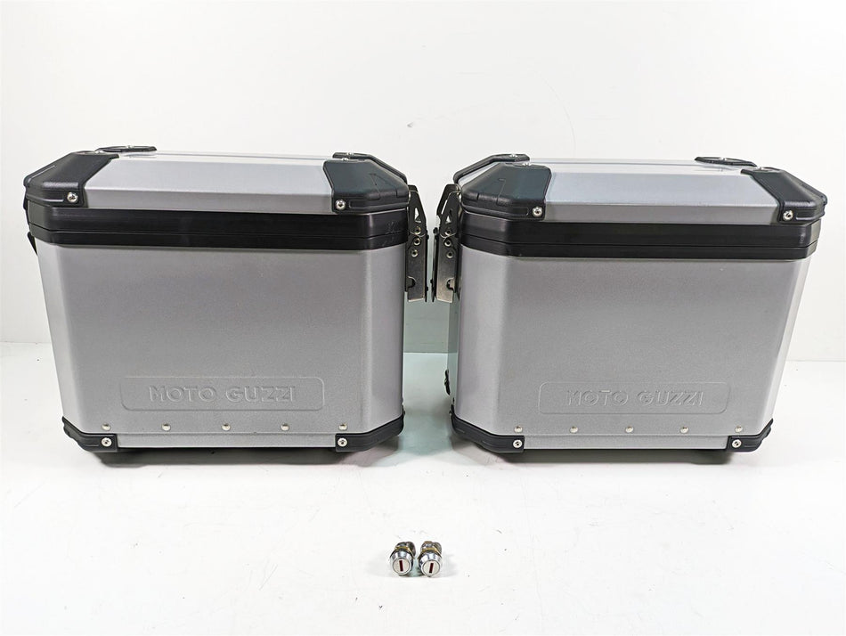 2020 Moto Guzzi V85 TT Adventure Aluminum Saddlebag Saddle Bag Set 2S001301 {{ shop.shopifyCountryName }} - Mototech271