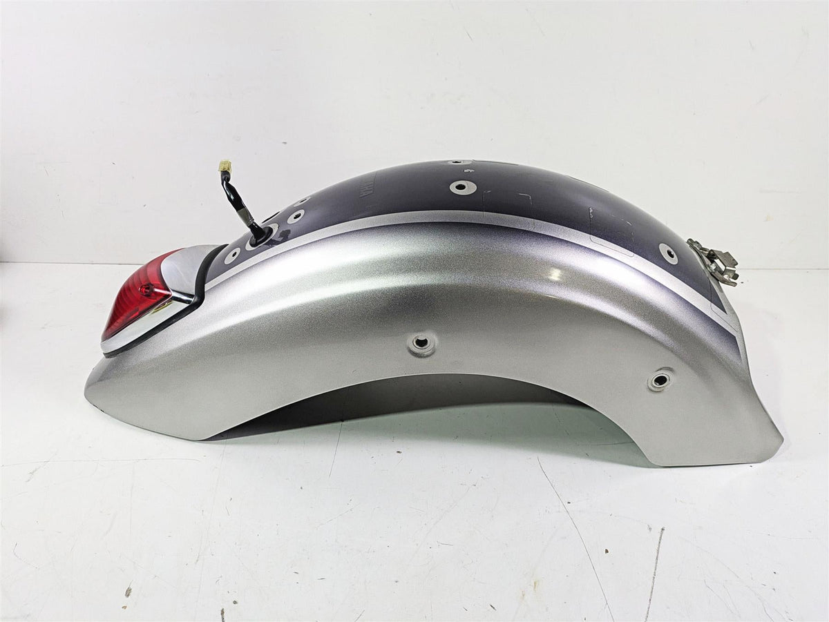 2007 Yamaha XVS1300 V-Star Tour Rear Fender + Taillight Set 3D8-21610-00 {{ shop.shopifyCountryName }} - Mototech271