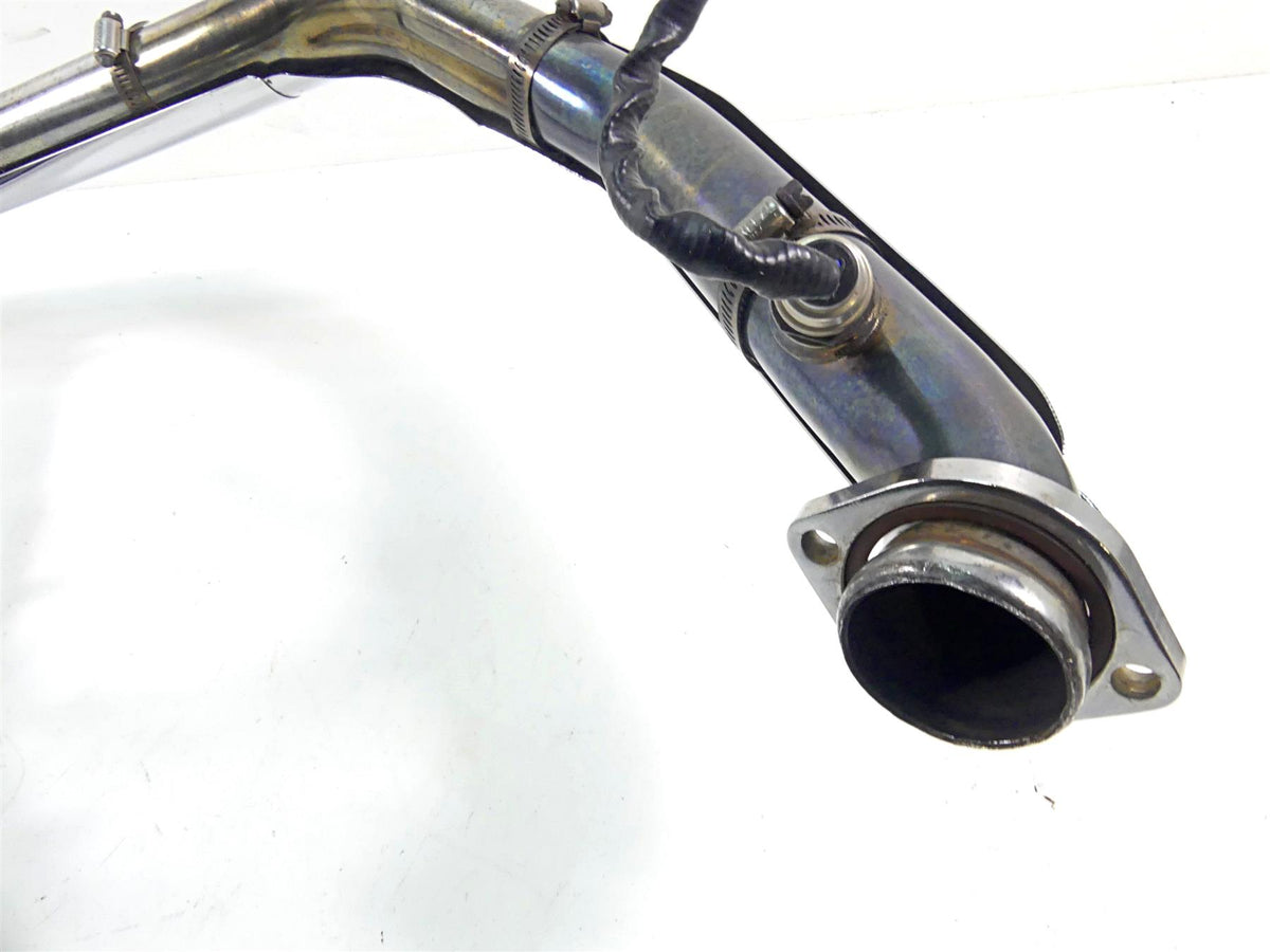 2007 Harley Touring FLHRSE CVO Road King Dented Exhaust Pipe Header 65627-07 {{ shop.shopifyCountryName }} - Mototech271