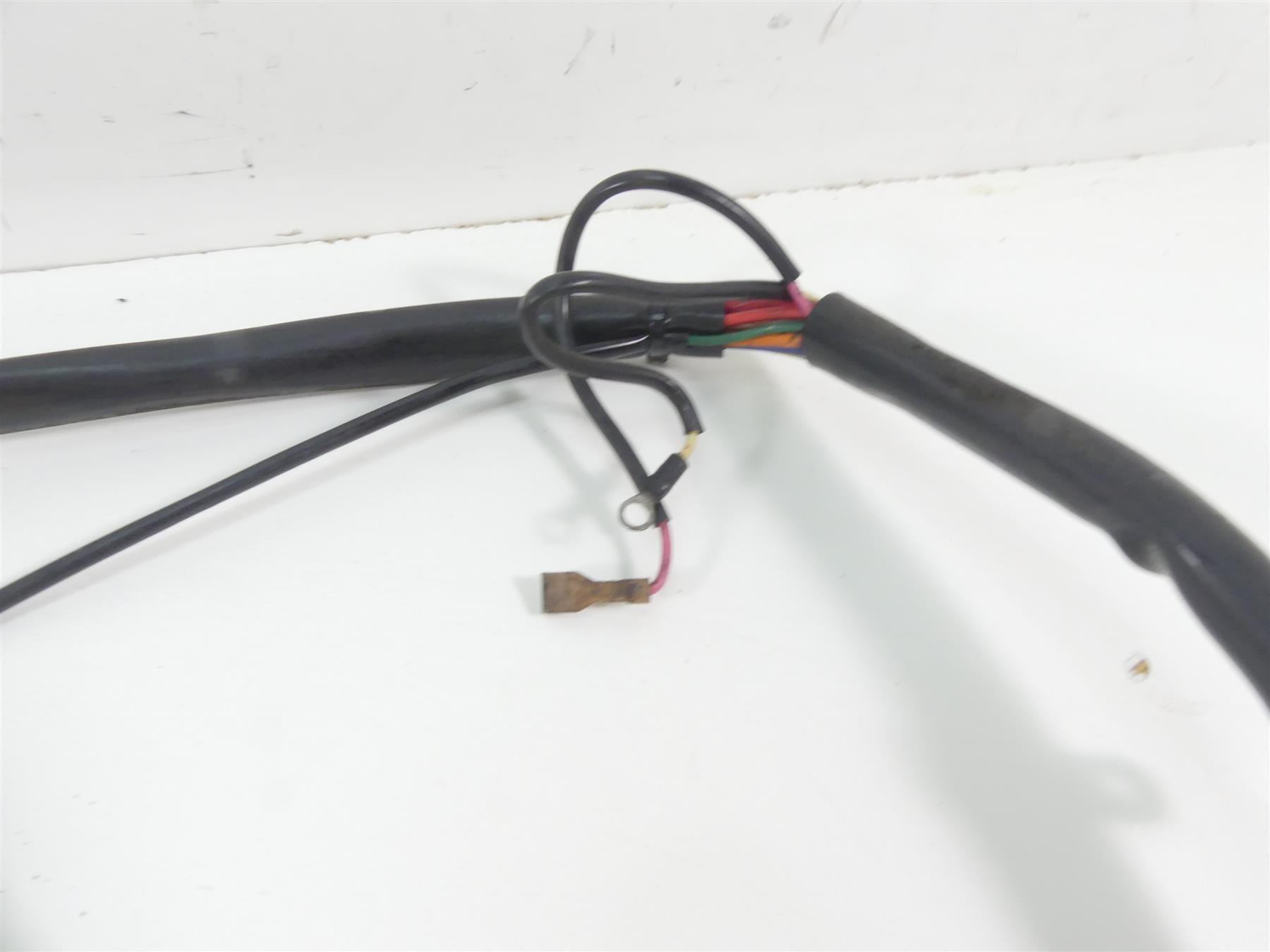 1989 Harley Touring FLTC Tour Glide Main Wiring Harness Loom - No Cuts 70985-89A {{ shop.shopifyCountryName }} - Mototech271