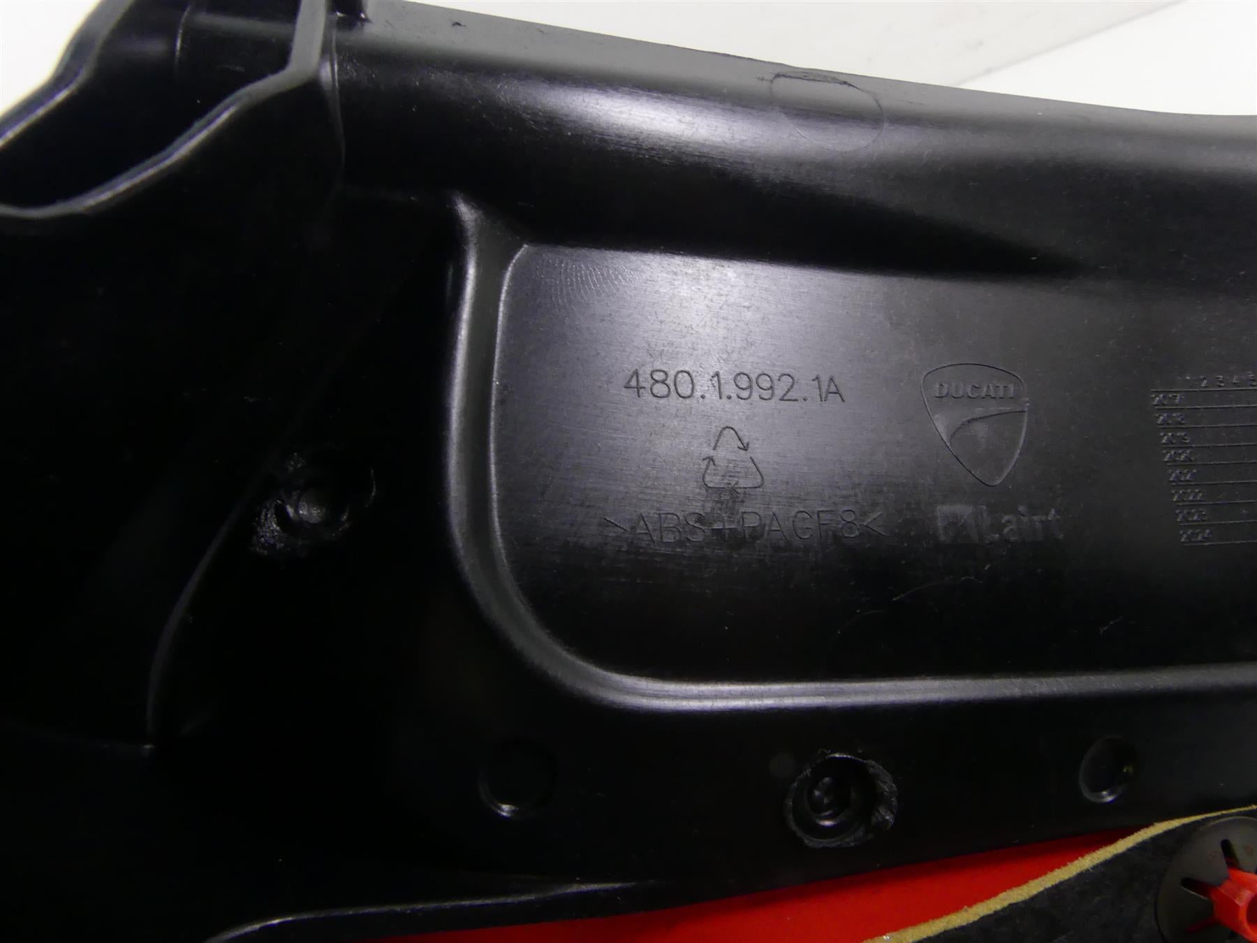 2018 Ducati Panigale 1100 V4 S Right Knee Fairing Cover Cowl 480P9941BA {{ shop.shopifyCountryName }} - Mototech271