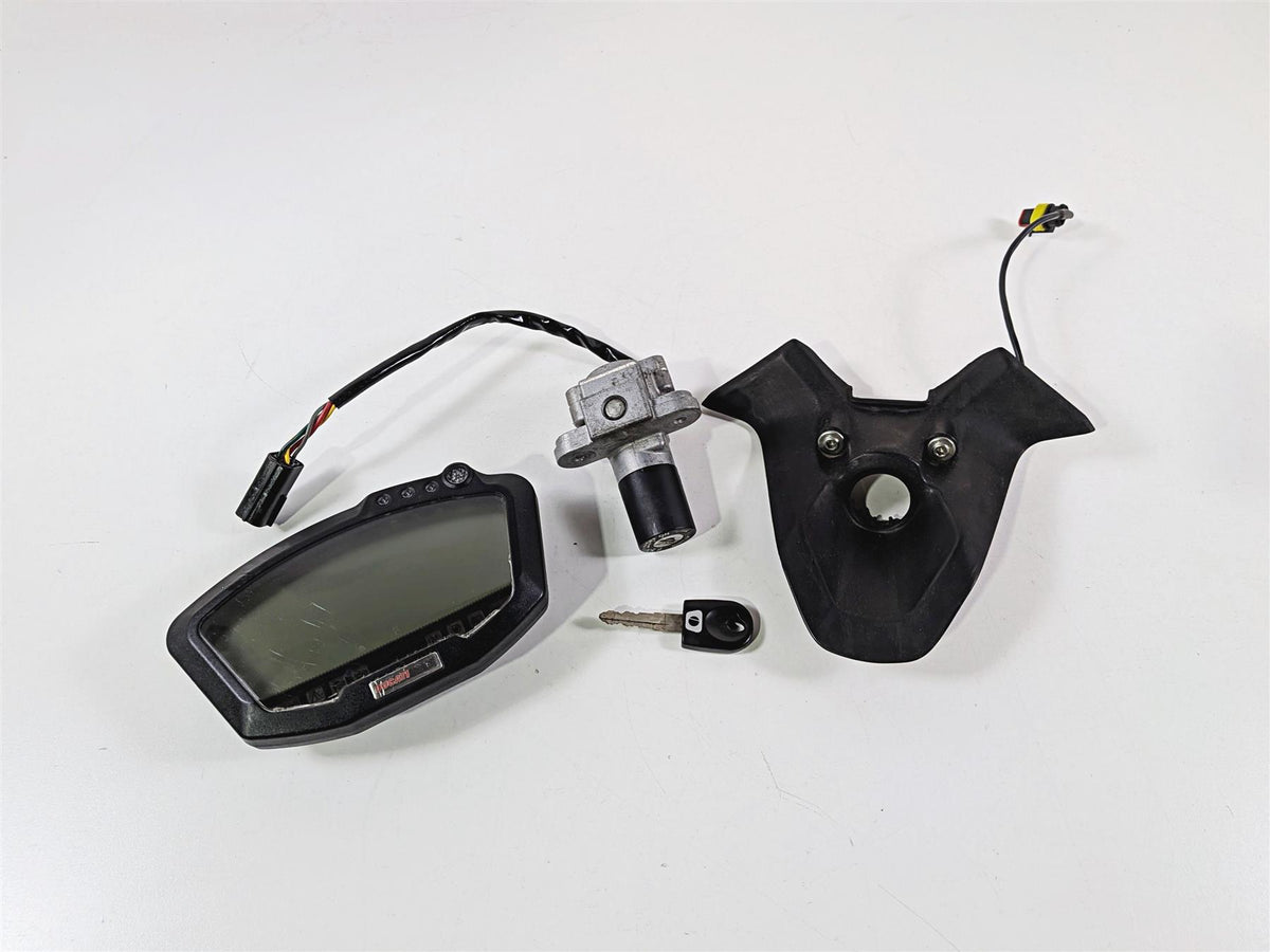 2008 Ducati 1098 SBK Speedometer Ignition Switch Key Set 40610602A 59820541A-Mototech271
