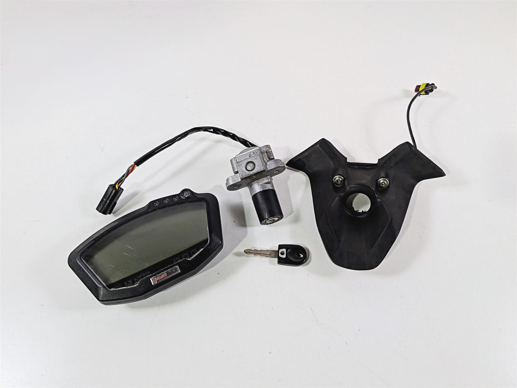 2008 Ducati 1098 SBK Speedometer Ignition Switch Key Set 40610602A 59820541A-Mototech271