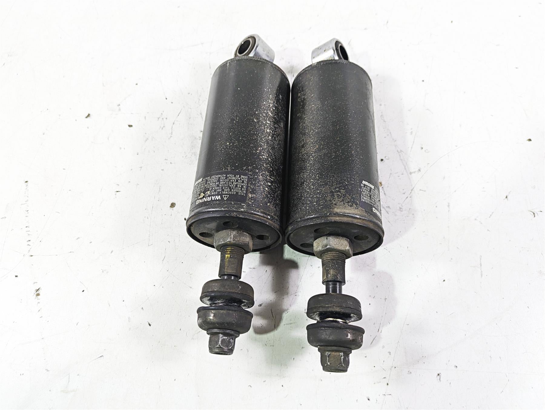 2002 Harley FLSTC Softail Heritage Showa Rear Damper Shock Set 54508-00B {{ shop.shopifyCountryName }} - Mototech271